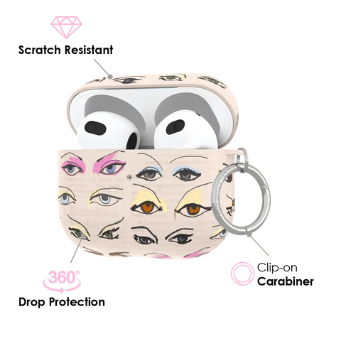 Siren Eyes AirPod Case
