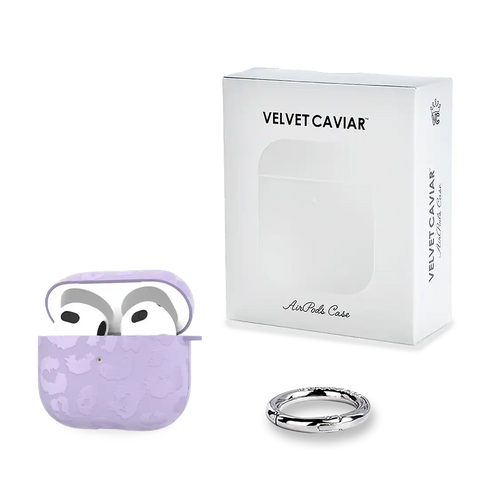 Lilac Leopard AirPod Case