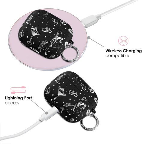 Disco Cowgirl AirPod Case