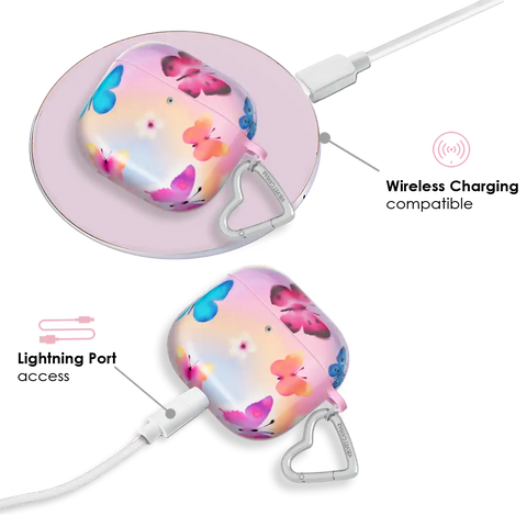 Aura Butterfly AirPod Case
