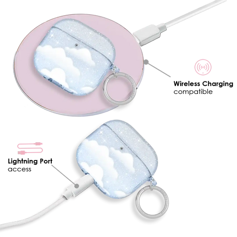 In the Clouds Stardust AirPod Case