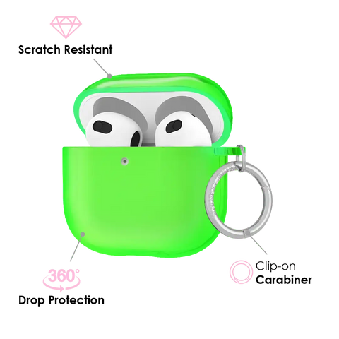 Neon Green AirPods Case