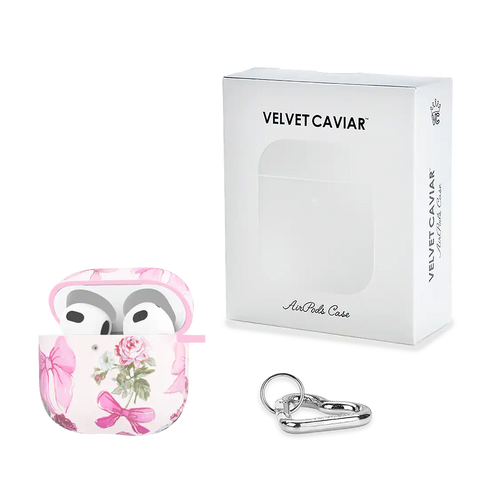 Posie Pink Bow AirPod Case