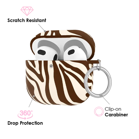 Coco Zebra AirPod Case