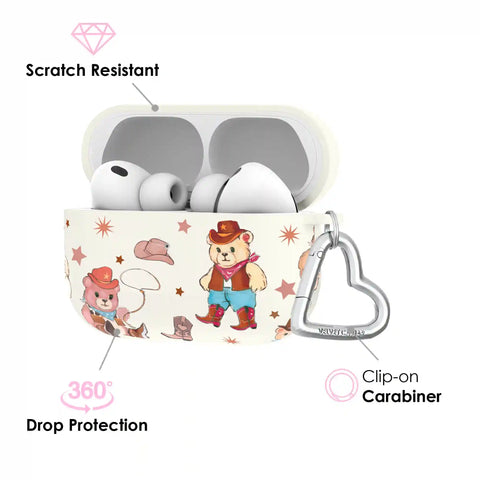 Cowboy Teddy AirPod Case