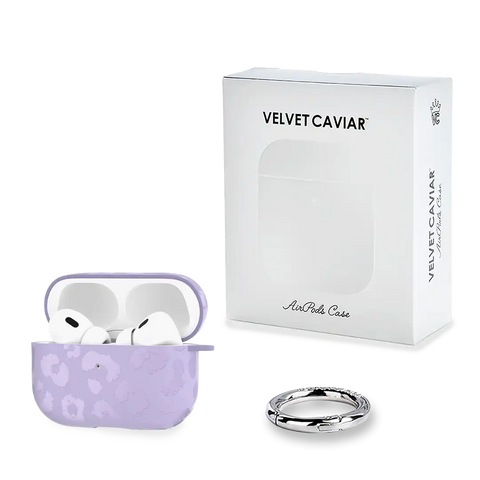 Lilac Leopard AirPod Case