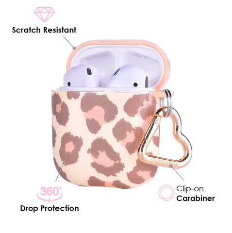Blush Leopard AirPod Case