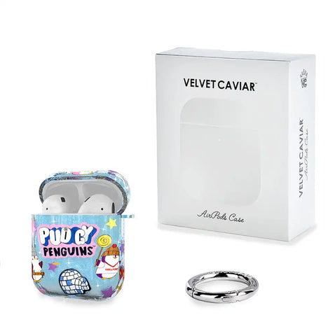 Pudgy Penguins Iceberg Glitter AirPod Case