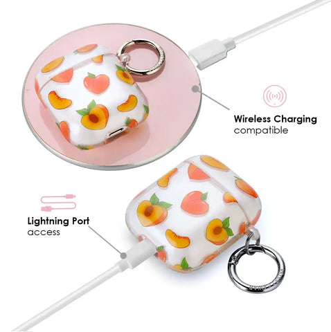 Peachy Airpods Case