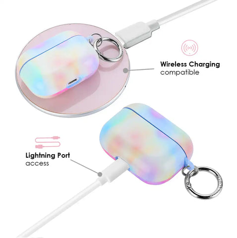 Pastel Tie Dye Airpods Case