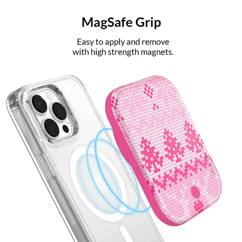 Bubble Gum Sweater Portable MagSafe Charger Power Pack