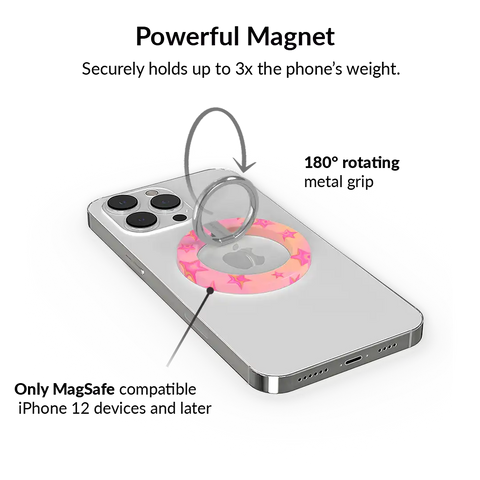 Sherbet Stars MagSafe Grip Ring