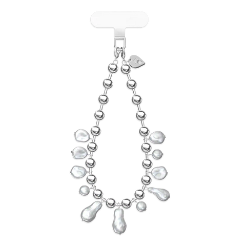 Pearl Drip Chain Phone Charm
