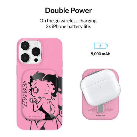Betty Boop Be Mine Portable MagSafe Charger Power Pack