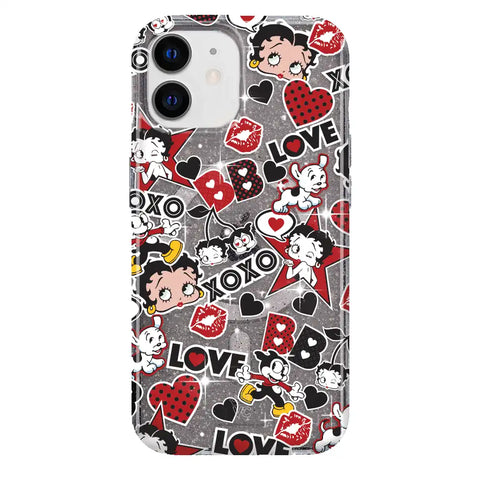 Betty Boop Sassy Glitter iPhone Case