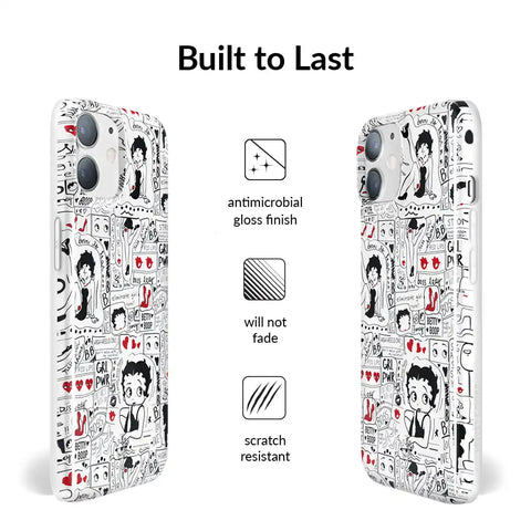 Betty Boop Girl Power iPhone Case