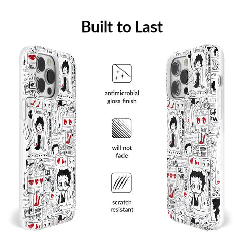 Betty Boop Girl Power iPhone Case