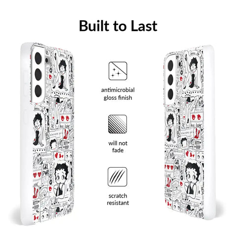 Betty Boop Girl Power Samsung Case