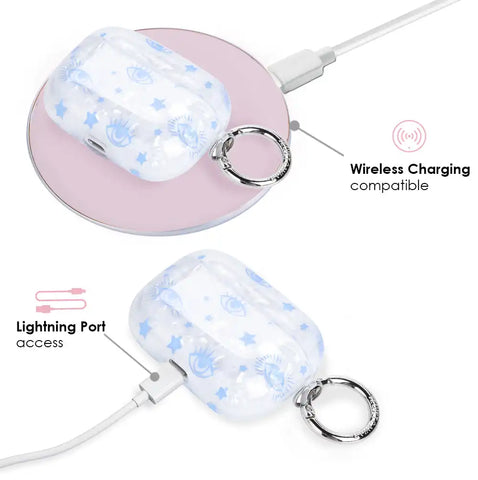 Opal Evil Eye AirPod Case