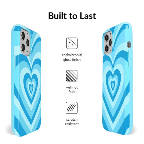 Blue Sweethearts iPhone Case