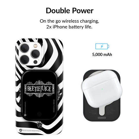 Beetlejuice Portable MagSafe Charger Power Pack