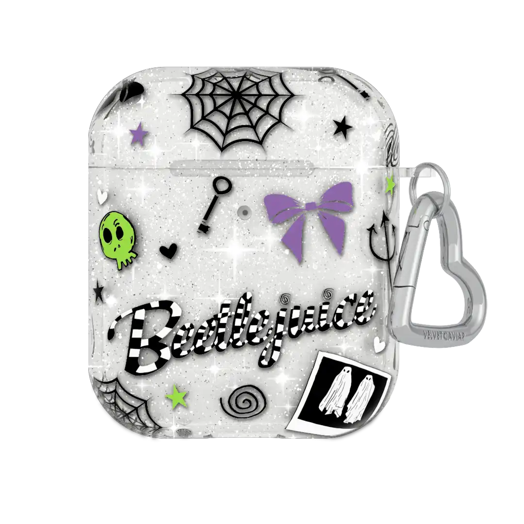 Beetlejuice Ghost with the Most AirPod Case