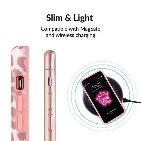 Blush Leopard iPhone Case