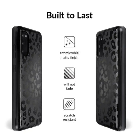 Black Leopard Samsung Case