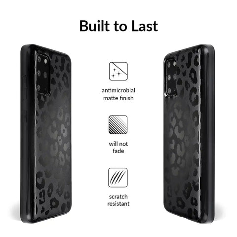Black Leopard Samsung Case
