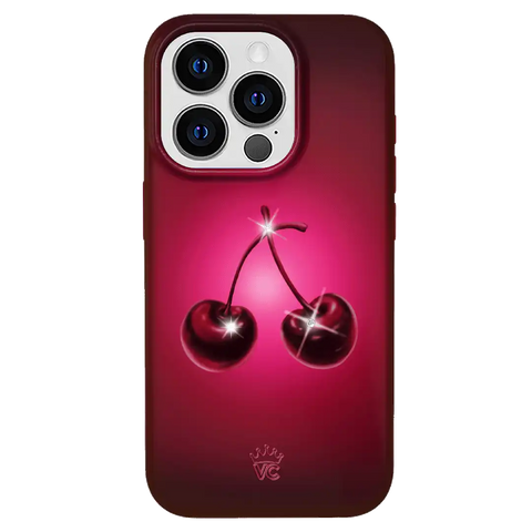 Black Cherry Crystal iPhone Case