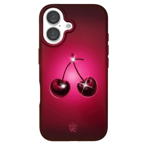 Black Cherry Crystal iPhone Case