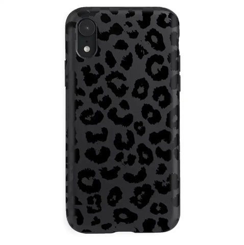 Black Leopard iPhone Case