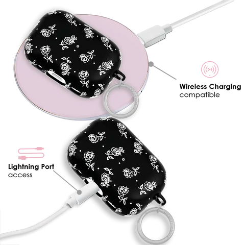 Vintage Roses AirPod Case