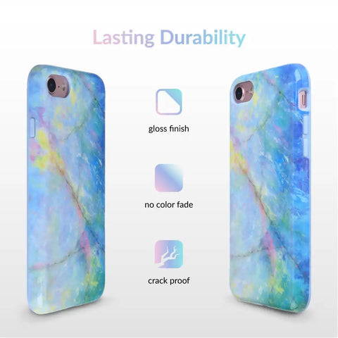 Blue Opal iPhone Case