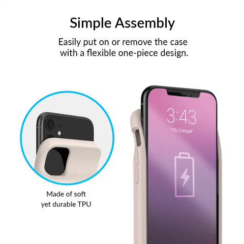Don't Touch Me iPhone Charging Case