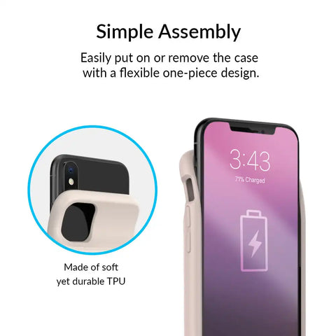 Don't Touch Me iPhone Charging Case