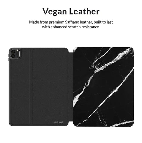 Black Marble iPad Case 2.0