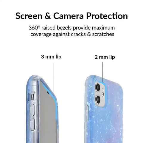 Blue Opal Quartz iPhone Case