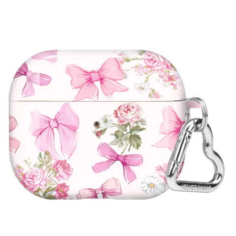 Posie Pink Bow AirPod Case