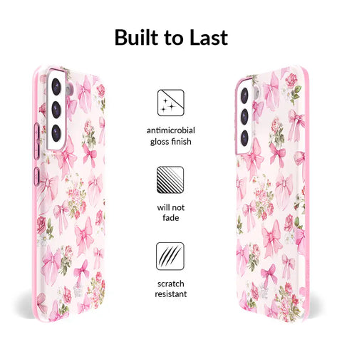 Posie Pink Bow Samsung Case