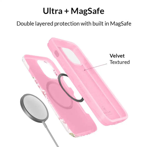 Posie Pink Bow iPhone Case