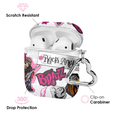 Bratz Rock Angelz Glitter AirPod Case
