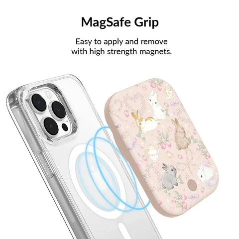 Bunnies & Bows Portable MagSafe Charger Power Pack