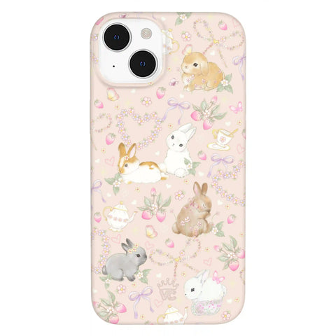 Bunnies & Bows iPhone Case