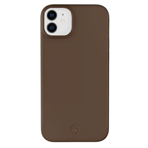 Espresso Brown iPhone Case