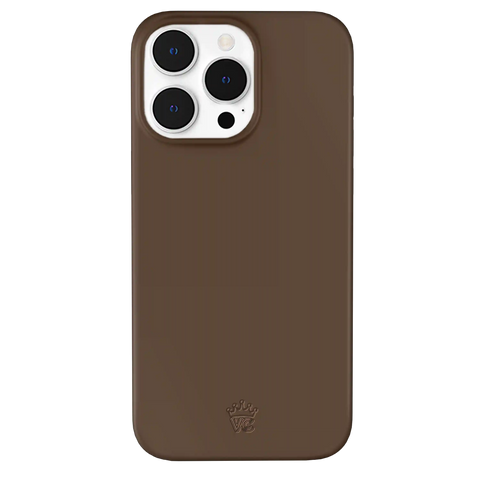 Espresso Brown iPhone Case
