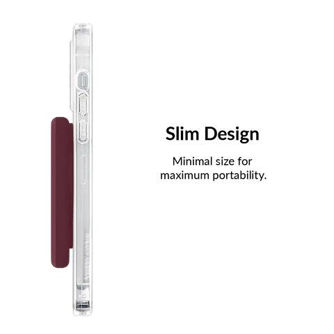 Burgundy 1990 Portable MagSafe Charger Power Pack