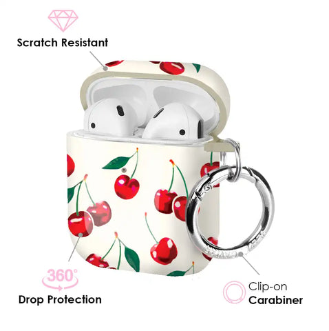 Mon Cheri Cherry AirPod Case