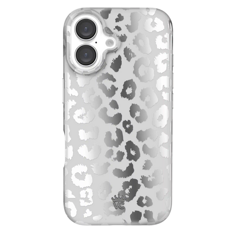 Chrome Leopard iPhone Case