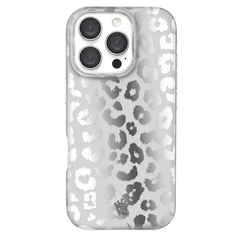 Chrome Leopard iPhone Case